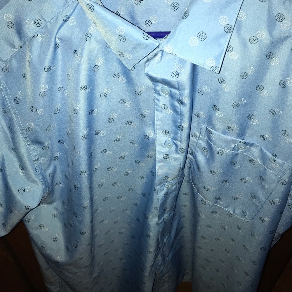 George button down t-shirt